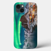 氷と雪 |ノーザンライト、ノルウェー Case-Mate iPhoneケース (裏面)