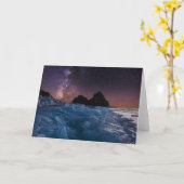 氷と雪 |バイカル湖、シベリア、ロシア カード (黄色い花)