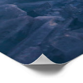 氷と雪 |バイカル湖、シベリア、ロシア ポスター (角)