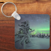 氷と雪 |パラス・イルラスタントゥリ国立公園 キーホルダー (正面)
