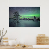 氷と雪 |パラス・イルラスタントゥリ国立公園 ポスター (キッチン)