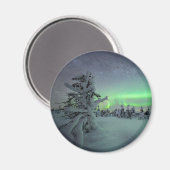 氷と雪 |パラス・イルラスタントゥリ国立公園 マグネット (正面/裏面)