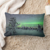 氷と雪 |パラス・イルラスタントゥリ国立公園 ランバークッション (ブランケット)