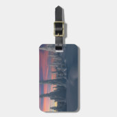 氷と雪 |フィンランド、ラップランド ラゲッジタグ (正面縦)