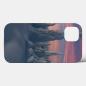 氷と雪 |フィンランド、ラップランド Case-Mate iPhoneケース (裏面 (横))