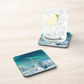 氷と雪 フィンランド，ラプランドのノーザンライト コースター (右側)