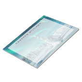 氷と雪 フィンランド，ラプランドのノーザンライト ノートパッド (アングル)