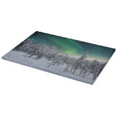 氷と雪 |フィンランド、冬の風景 カッティングボード (角)