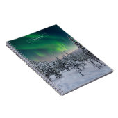 氷と雪 |フィンランド、冬の風景 ノートブック (右側)