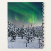 氷と雪 |フィンランド、冬の風景 プランナー手帳 (裏面)