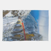 氷と雪 |ベルニ表現ナ(スイス) キッチンタオル (横)