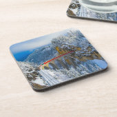 氷と雪 |ベルニ表現ナ（スイス） コースター (左側)