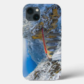 氷と雪 |ベルニ表現ナ(スイス) Case-Mate iPhoneケース (裏面)