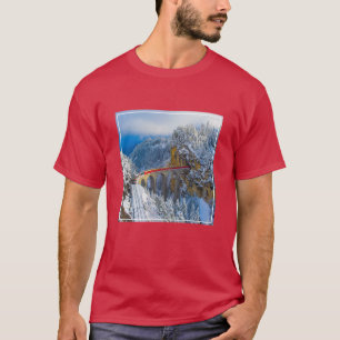 氷と雪 ベルニ表現ナ(スイス) Tシャツ