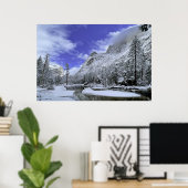 氷と雪 |ヨセミテ国立公園 ポスター (ホームオフィス)