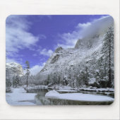 氷と雪 |ヨセミテ国立公園 マウスパッド (正面)
