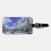 氷と雪 |ヨセミテ国立公園 ラゲッジタグ (正面横)