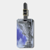 氷と雪 |ヨセミテ国立公園 ラゲッジタグ (正面縦)