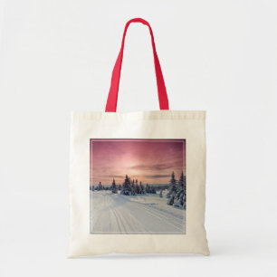 氷と雪 リレハンメル(ノルウェー) トートバッグ