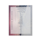 氷と雪 |リレハンメル(ノルウェー) ノートパッド (回転)