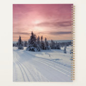 氷と雪 |リレハンメル（ノルウェー） プランナー手帳 (裏面)