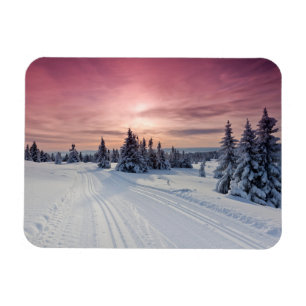 氷と雪 リレハンメル(ノルウェー) マグネット