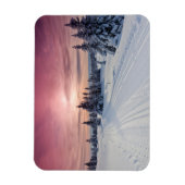 氷と雪 |リレハンメル（ノルウェー） マグネット (縦)