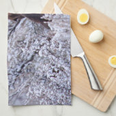 氷と雪 |ワイオミング州グランドテトン国立公園 キッチンタオル (四つ折り)