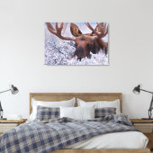 氷と雪 |ワイオミング州グランドテトン国立公園 キャンバスプリント (インサイチュ (寝室))