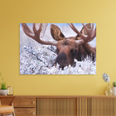 氷と雪 |ワイオミング州グランドテトン国立公園 キャンバスプリント (インサイチュ (リビング))