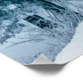 氷と雪 | 凍ってい Winter Road Russia，シベリア ポスター (角)