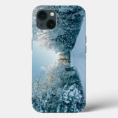 氷と雪 | 凍ってい Winter Road Russia，シベリア Case-Mate iPhoneケース (裏面)