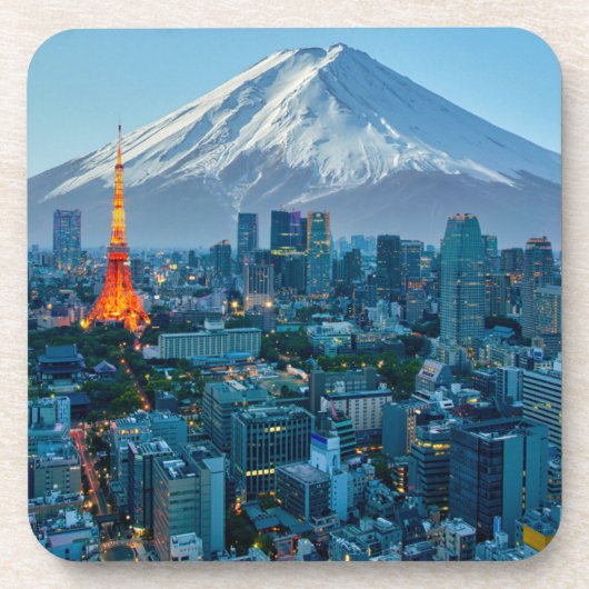 氷と雪 |富士山と東京スカイライン コースター (正面)