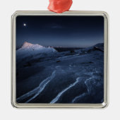 氷と雪 |日本アルプス木曽駒ヶ岳高原 メタルオーナメント (正面)