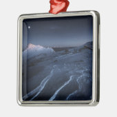 氷と雪 |日本アルプス木曽駒ヶ岳高原 メタルオーナメント (左)