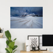 氷と雪 |立山黒部 ポスター (ホームオフィス)