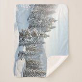 氷と雪 | Allgau Bavaria南ドイツ シェルパブランケット (正面)