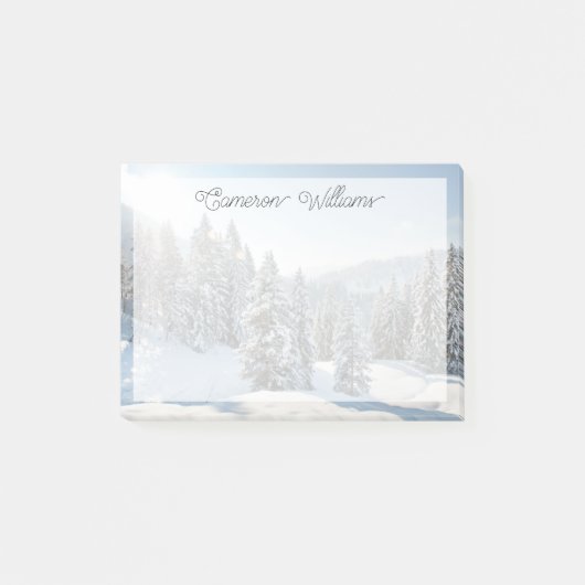 氷と雪 | Allgau Bavaria南ドイツ ポストイット (正面)