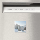 氷と雪 | Allgau Bavaria南ドイツ マグネット (インサイチュ (食洗機))