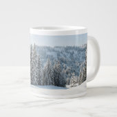 氷と雪 | Allgau Bavaria Germany ジャンボコーヒーマグカップ (正面右)