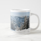 氷と雪 | Allgau Bavaria Germany ジャンボコーヒーマグカップ (右)