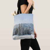 氷と雪 | Allgau Bavaria Germany トートバッグ (クローズアップ)