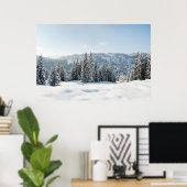 氷と雪 | Allgau Bavaria Germany ポスター (ホームオフィス)
