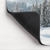 氷と雪 | Allgau Bavaria Germany マウスパッド (コーナー)