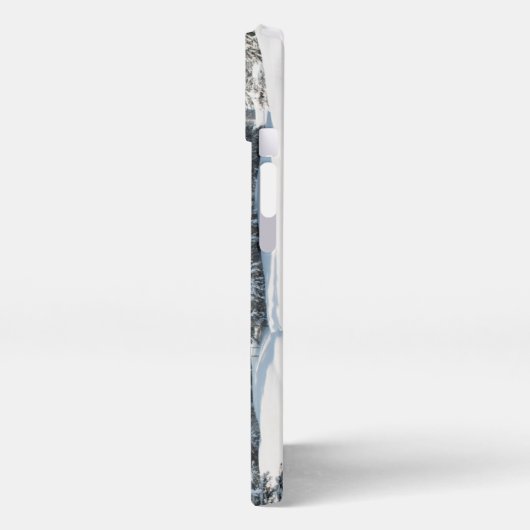 氷と雪 | Allgau Bavaria Germany iPhoneケース (左側面)