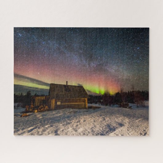 氷と雪 | Aurora Polaris Murmansk,アイスランド ジグソーパズル (横)