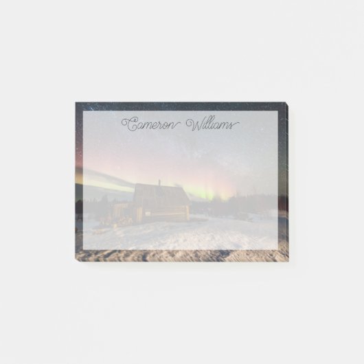 氷と雪 | Aurora Polaris Murmansk，アイスランド ポストイット (正面)