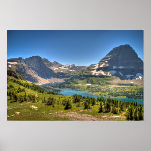 氷と雪   Glacier National Park, Montana ポスター