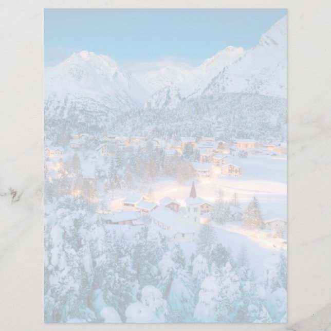氷と雪 | Graubunden, Engadin，スイス (正面)