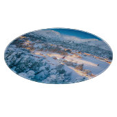 氷と雪 | Graubunden, Engadin，スイス カッティングボード (角)